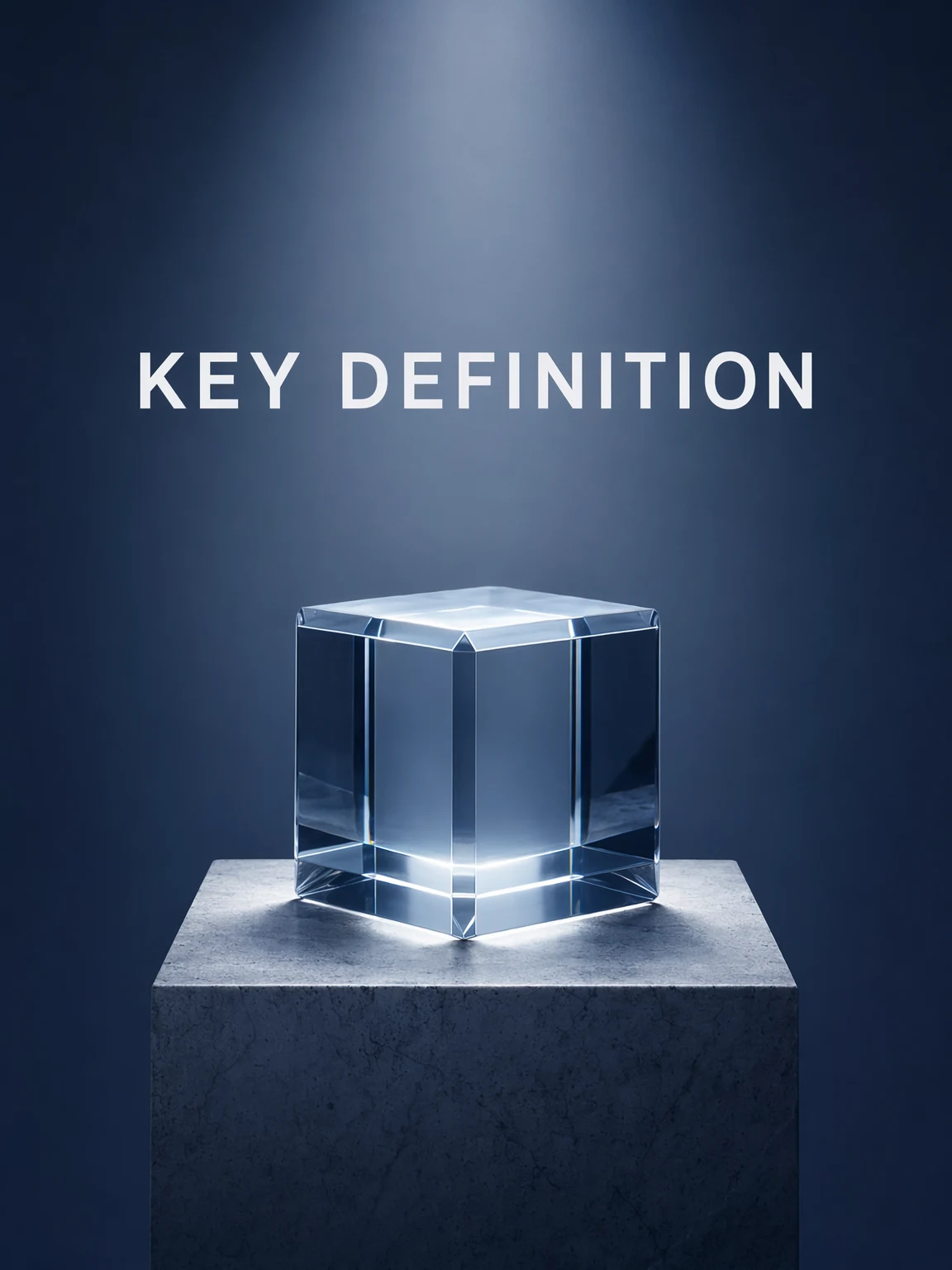 Key Definition SIE flashcard deck cover